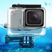 

Dropshipping PULUZ 45m Underwater Waterproof Housing Diving Case for GoPro for HERO 7 with Buckle Basic Mount Screw