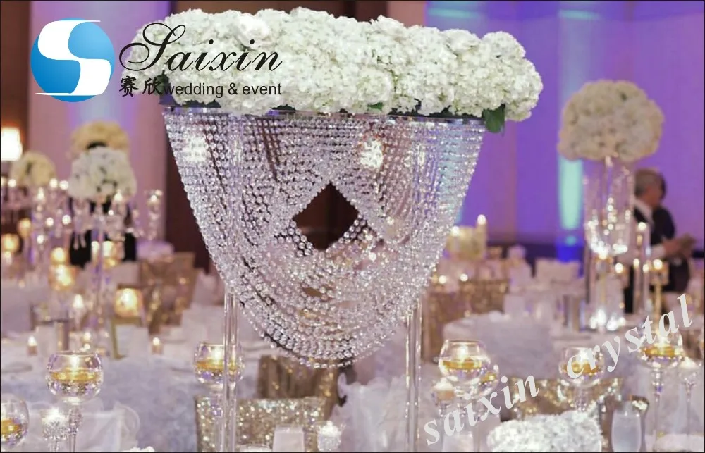 Wholesale Crystal Cheap Tall Glass Flower Vases For Wedding Centerpiece Buy Crystal Vases For