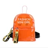 2019 new Korean version laser transparent pvc shoulders handbags fashion one shoulder students jelly plastic backpack