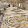 custom arabic majlis decoration chic flooring pattern design waterjet marble