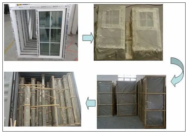 Modern louvered sliding closet doors glass inserts blinds aluminium doors factory