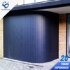 Wholesale Aluminium Alloy Carbarn Gate 16X7 Stainless Steel Round The Corner Side Sliding Garage Door