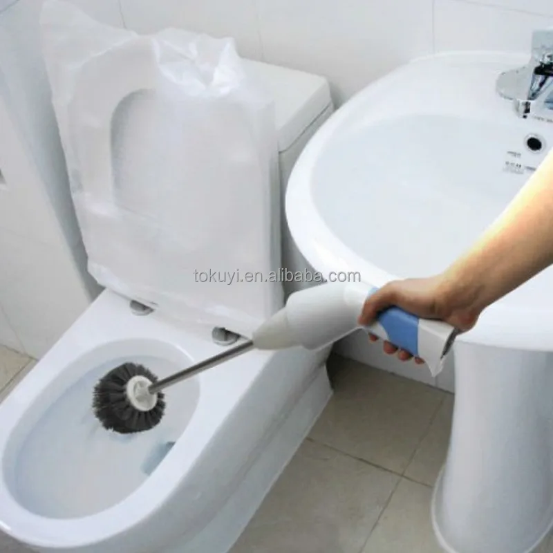 portable toilet brush