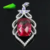 Big red afford elegant ruby jewelry necklace or red ruby price ex-factory price synthetic in corundum rough