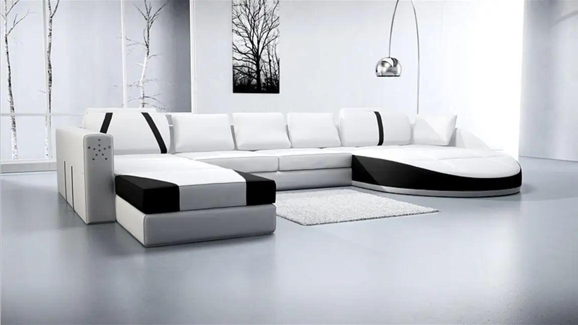 Hot selling living room genuine Leather Sofa living room furniture sofa