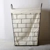 2018 very good fashion laundry basket and frame basket for home decoration