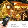 New Hot Dimmable LED Christmas Lights, 200 LED 65ft Mini String Lights, Bluetooth LED Lights Controlled by iOS & Android Devices