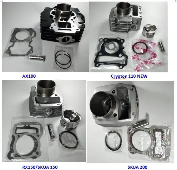 Vespa 150 cylinder block kits 57mm bore size