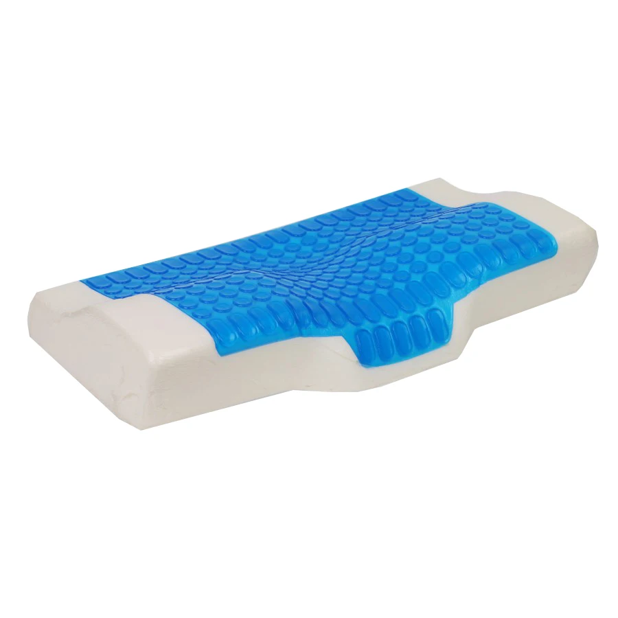 Aqua Gel Pillow Contour Cooled Gel Memory Foam Pillow - Buy Aqua Gel ...