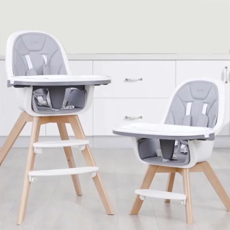 leather baby high chair