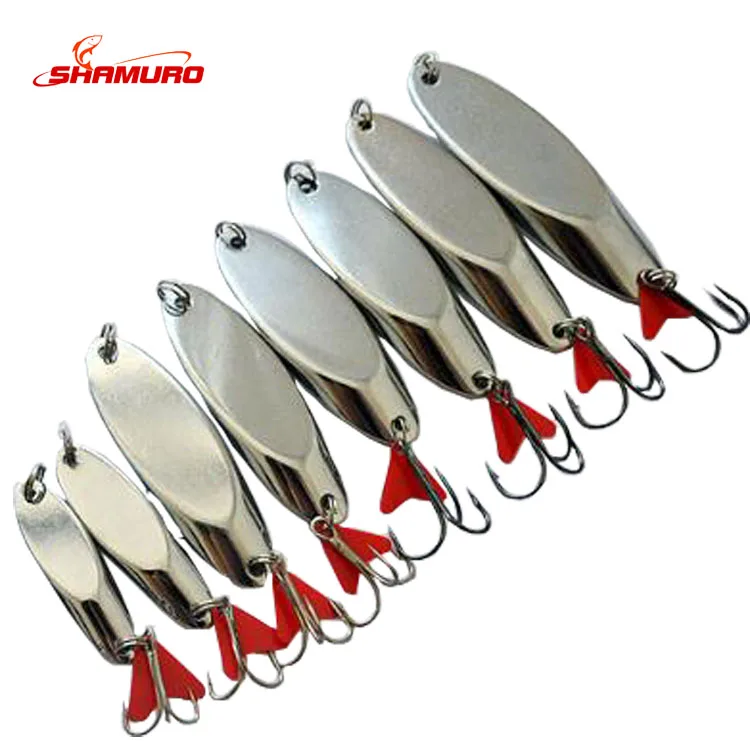 

Top Quality1g--75g  Beveling Chamfer lure Casting Metal Spoon Fishing Lure, Picture
