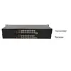 16 channels Digital Video Optical Fiber Media Converters- Transmitter and Receiver RS485