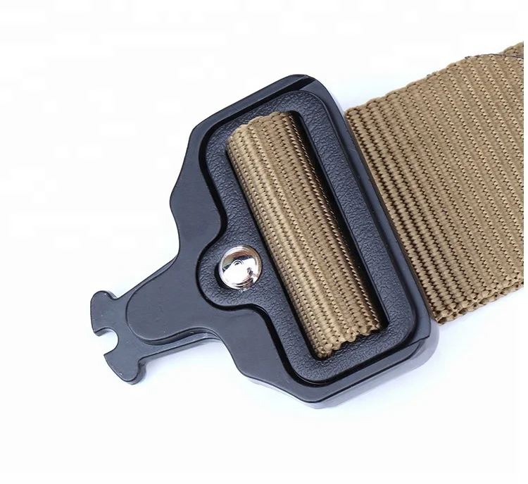 Nylon Comfortable Army Belt Large Cop-loc Side Release Tactical Waist 