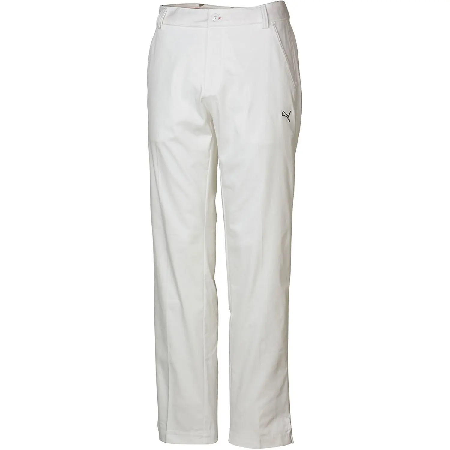 puma white golf pants