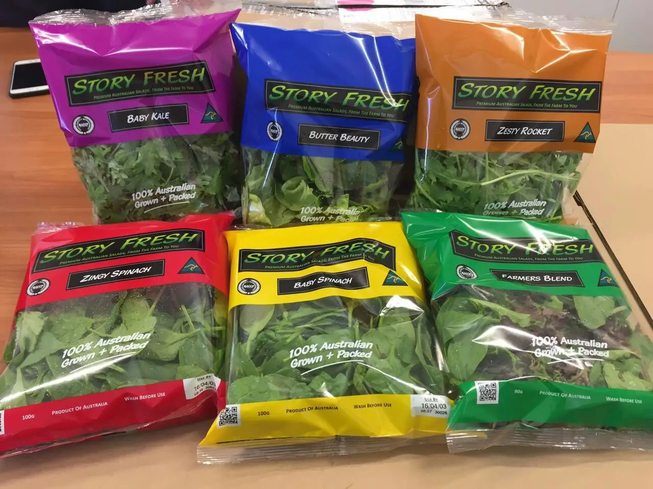 vegetable packaging bags