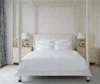 China white cotton sateen bed sheet hotel luxury percale sheets 300 threads