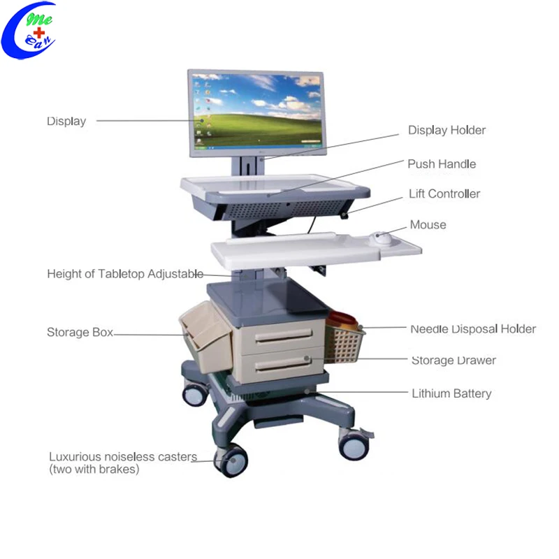 hospital emergency trolley