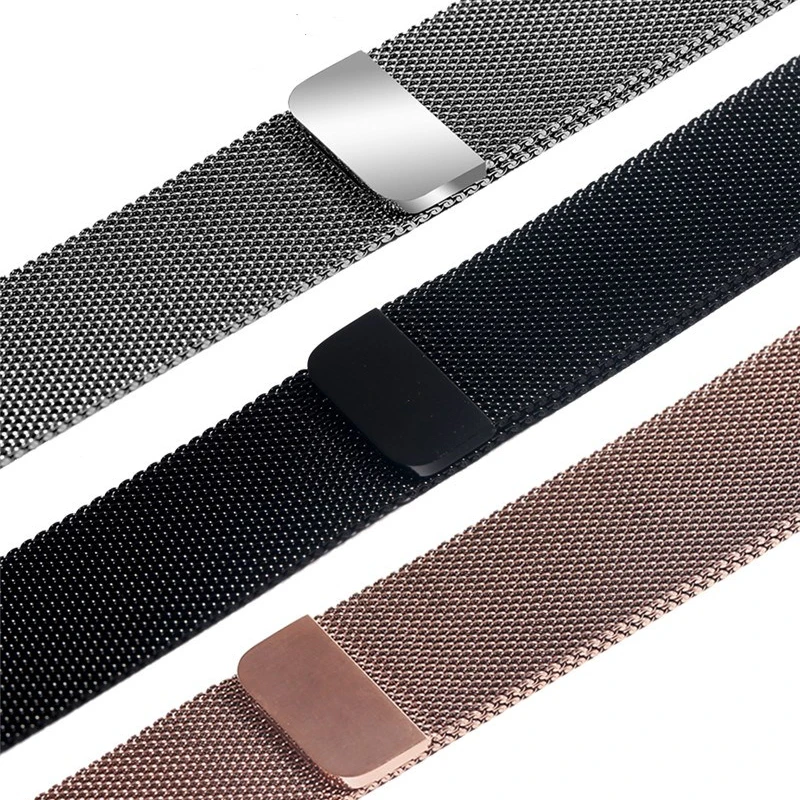 

Sport Bracelet Milanese Loop Magnetic Watch Band For Apple Watch Bands Metal Stainless Steel Belt Strap Watchband