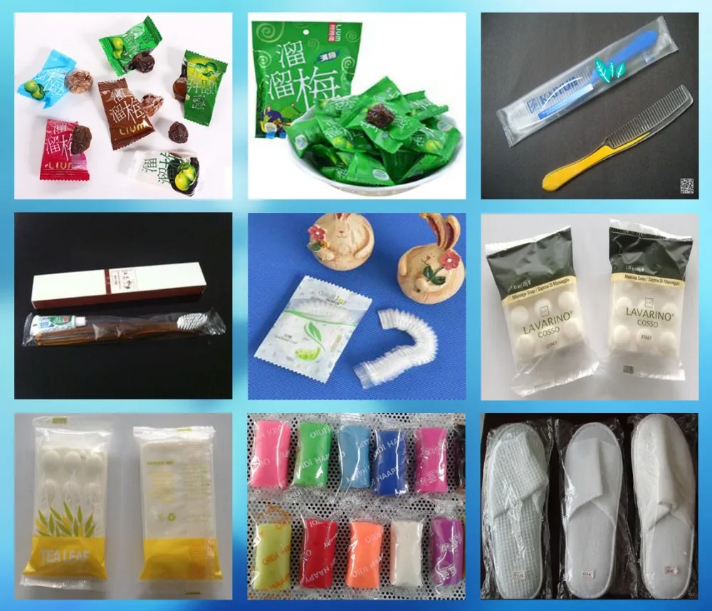 Bag Pillow Type Packaging Machine Honey Spoon/hardware/snack Multi-function Plastic Automatic Horizontal Pillow Packing Machine