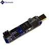 OEM USB Flash Drive PCBA With Blue Solder Mask Gold Finger