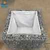 Welded stone wall fence,horticulture lowes gabion baskets price per PCS,2m*1m*1m Gabion basket/cage/box