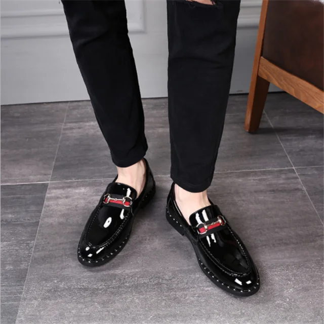 black dress loafers men