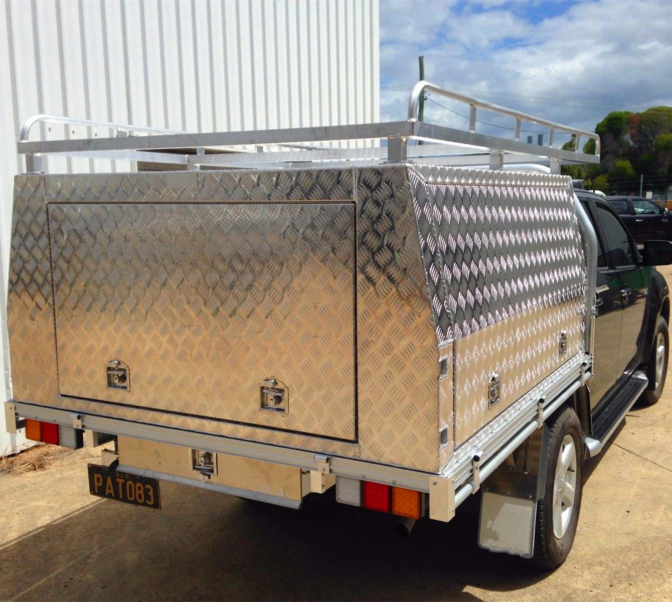 Aluminum Overhang Full Size Pickup Canopy Roof Rack Buy Aluminum Car