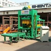used fly ash cement semi-automatic brick making machine QTJ4-25 for sale