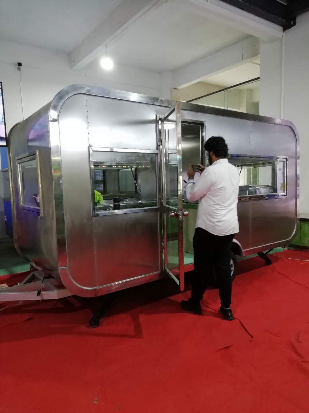 Fast Food Mobile Kitchen Trailer Mobile Kitchen Van Mobile Kitchen