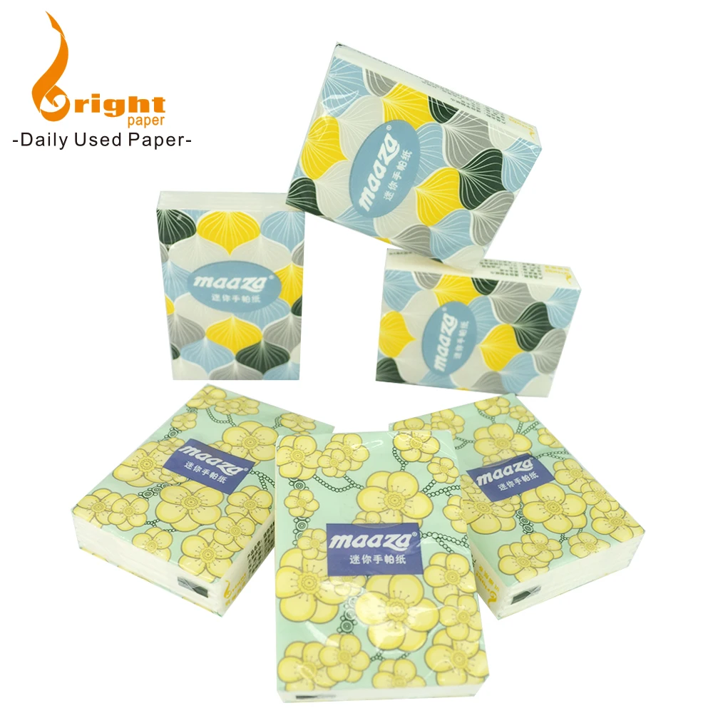 

Promotion 3ply 5 sheets Mini Pocket Facial Tissue