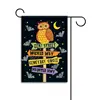 Personalized of Happy Halloween 12x18inches Polyester Garden Flag