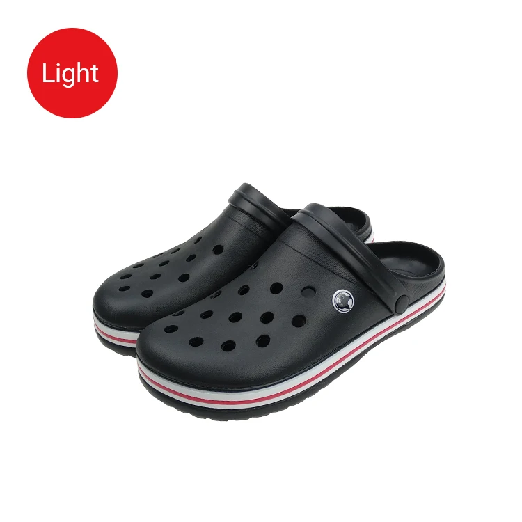 

Low MOQ Cheap Rubber Price EVA Clogs Shoes, Soft Comfortable Plastic Clogs For Men Women, Customized