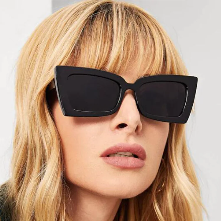 top selling rectangle Sunglasses brand designer women oculos mirror coating eyewear men fashion outdoor goggles wholesale