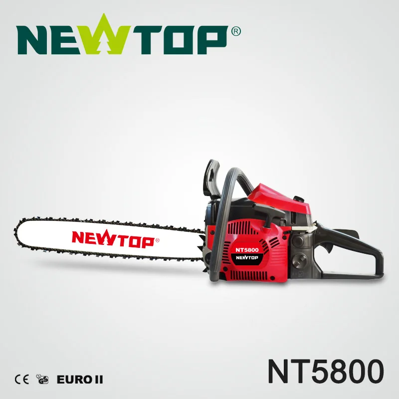 
Chinese cheap newtop 58cc gasoline chain saw for sale 