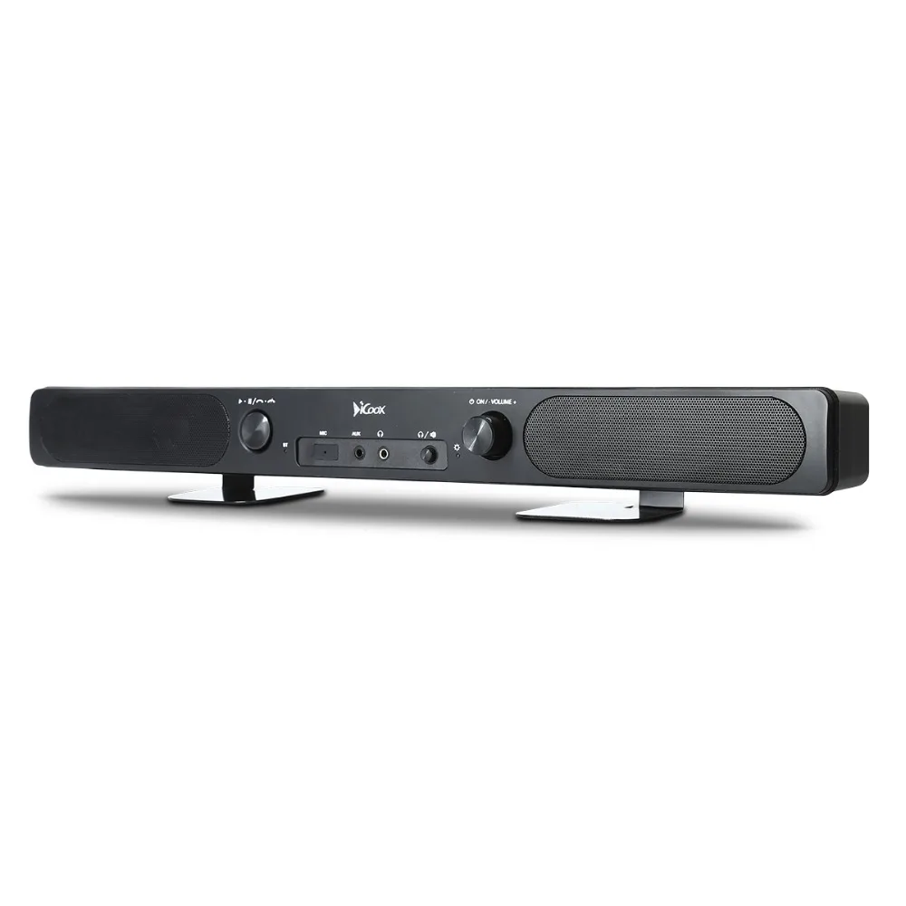 

Haissky New HI-FI Luxury 6W Wireless Speaker /Mini TV Soundbar Receiver for Home Using