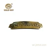 copper brass emboss logo for house furniture door