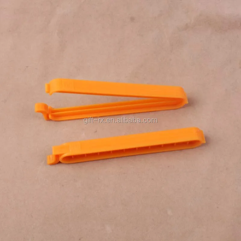 BSCI Customized Bread Clips Mini Colorful Plastic Bread Bag Clips, View