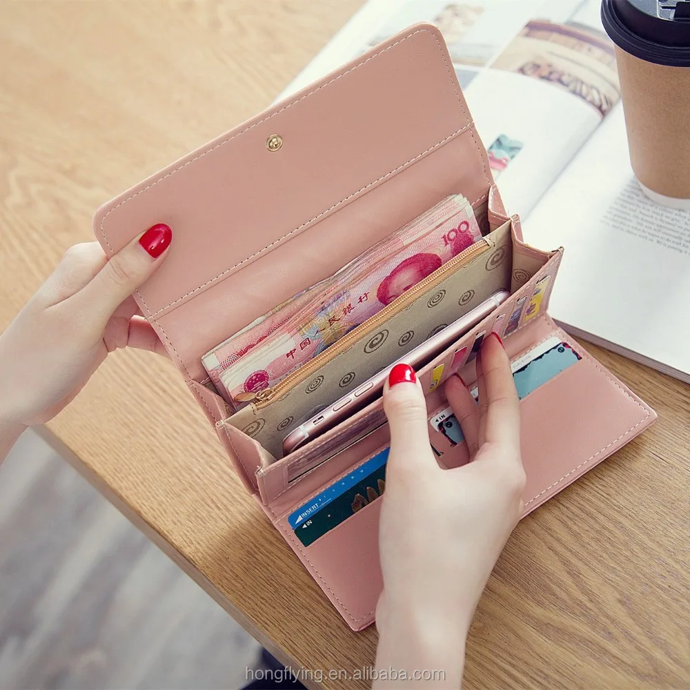 
Fashion fancy high grade women leather case/ quality luxury women Wallet/fashionable wallet type hand bag for women 