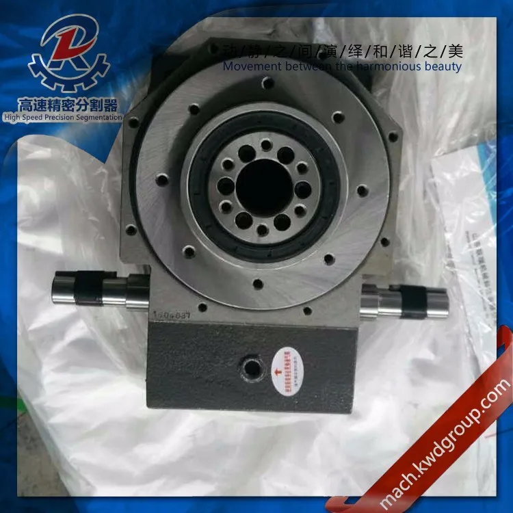 180 DT Series dividing head, Indexing drivers, Cam Indexing