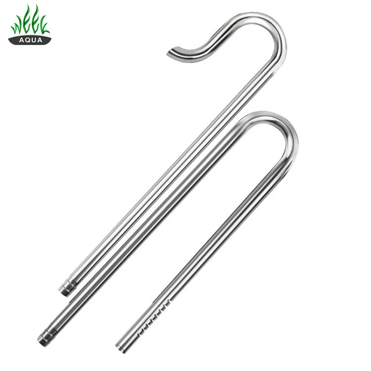 

hot sale 304 stainless steel 12mm aquarium outlet and inlet water tank pipe without oil skimmer, N/a