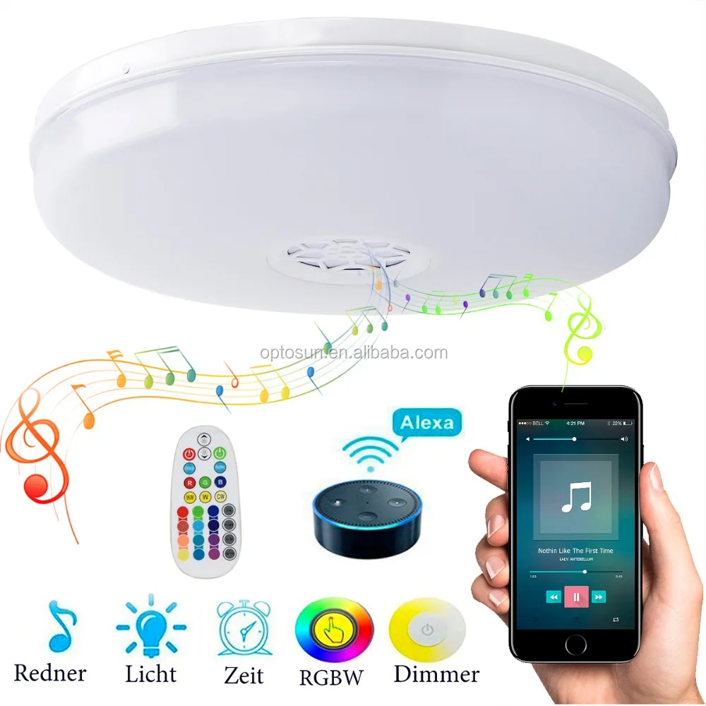 Wifi RGB+W Multi Color Ceiling Light Indoor Lighting LED Modern Ceiling Light