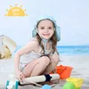 Kaavie child baby hat kids neck cover beach swimming cap flap shade kids summer cap
