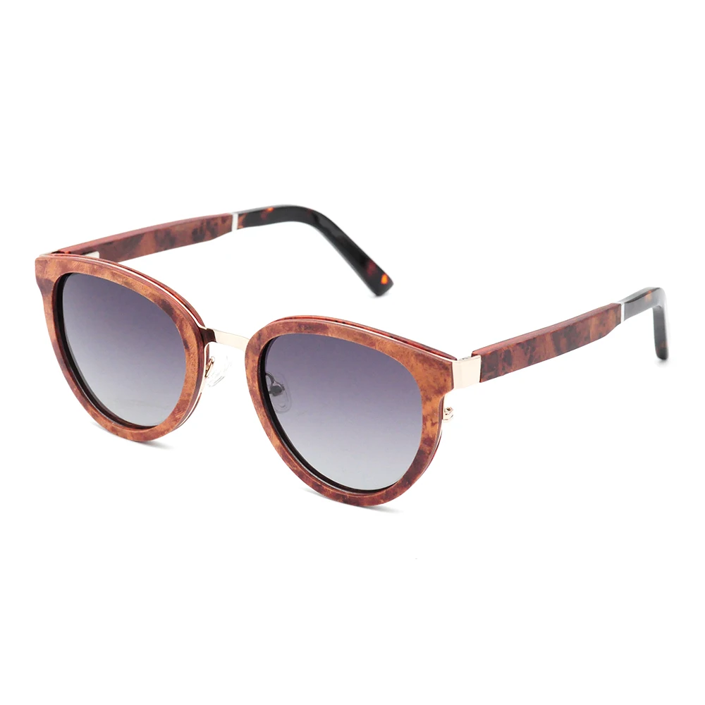 

Fashion italy design polarized custom wooden sunglasses 2019