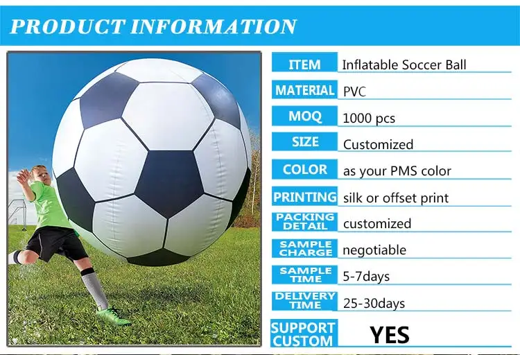 Heavy Duty Thick Pvc Inflatable Soccer Ball Durable Vinyl Jumbo Blow Up Football Game Toys Buy Inflatable Soccer Ball Inflatable Football Ball Inflatable Soccer Ball Product On Alibaba Com