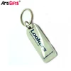 Custom Key Ring Die Cast Metal Plate Keychain Manufacturers In China