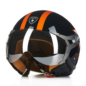 Noise-proof Helmet Motorcycle Safety Helmet Half-face Motorcycle Helmet