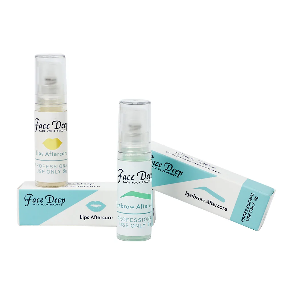 

New arrival Lip/Eyebrow Permanent Makeup Textile Fixing Agents Microblading Aftercare Repair Gel, Yellow, green