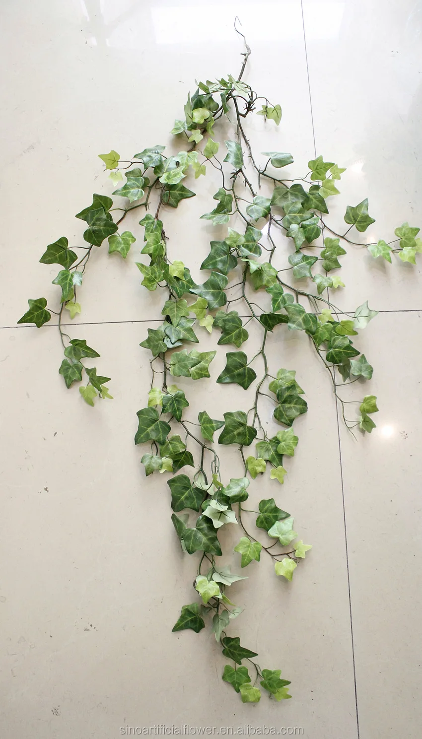 High Quality Real Touch Artificial Ivy Leaves For Outdoor Wedding