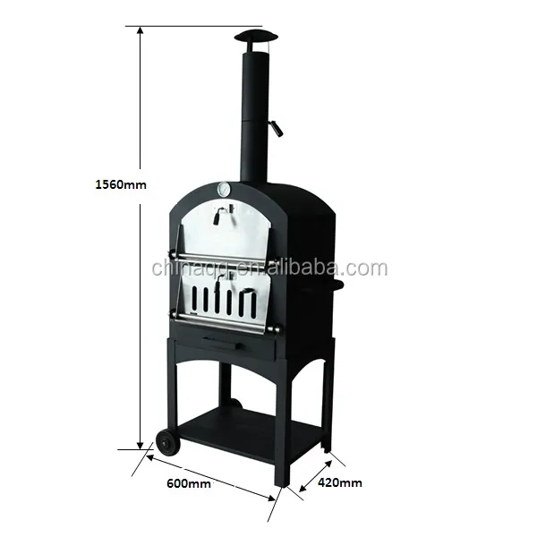Forno Buono Napoli Pizza Oven Wood-Fired Garden Outdoor Charcoal BBQ Barbecue 
