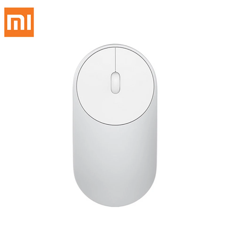 

Original Xiaomi Mi Aluminium Alloy ABS Material Portable Wireless Notebook Mouse 4.0+2.4G Dual Modle Connectivity Connectivity